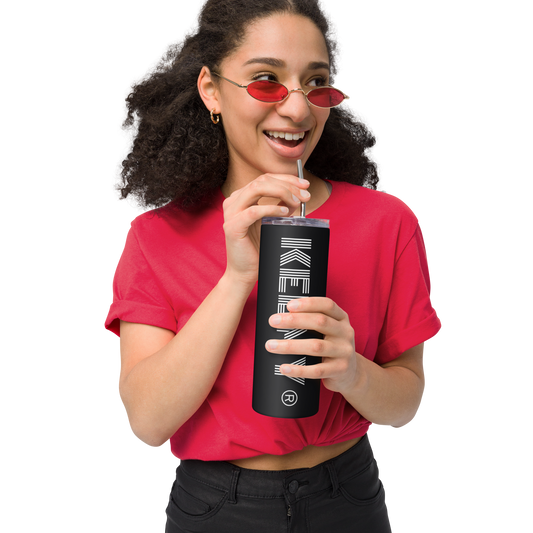 KEEMY Black Stainless steel tumbler