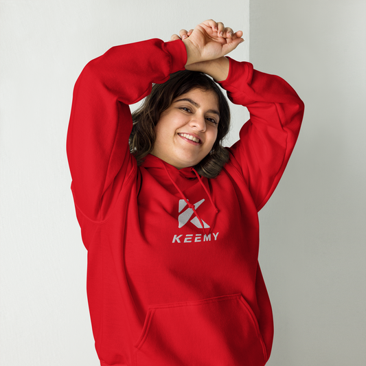 KEEMY Embroidery V DAY Unisex Hoodie