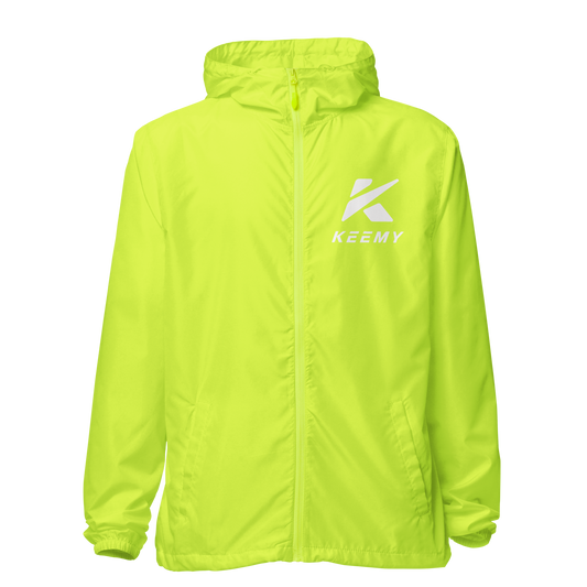 KEEMY Unisex lightweight zip up windbreaker