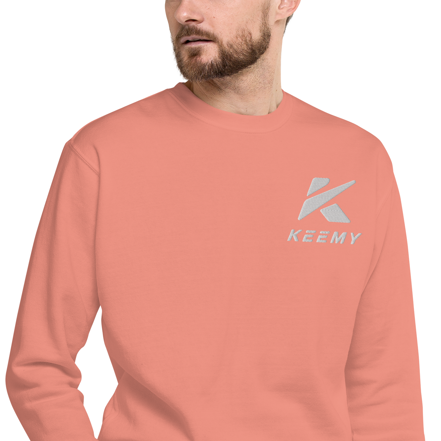 KEEMY Embroidery Unisex Premium Sweatshirt